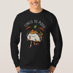 Camiseta Funny Cinco De Mayo Hombres Funny Tacos Mexicanos