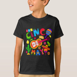 Camiseta Funny Cinco De Mayo Mexo 5 De Mayo Lets Fiesta