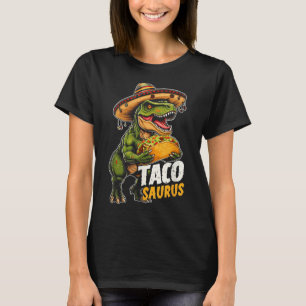 Camiseta Funny Cinco De Mayo Tacosaurus Taco Dinosaur T Rex