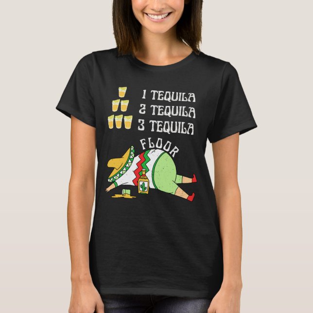 Camiseta Funny Cinco De Mayo Tequila Drinkers (Anverso)
