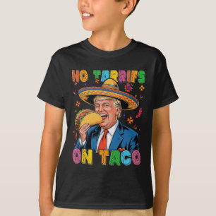 Camiseta Funny Cinco De Mayo Trump Mexicano No Tarrifs En T
