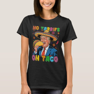 Camiseta Funny Cinco De Mayo Trump Mexicano No Tarrifs En T
