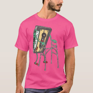 Camiseta Funny Cinta Retro Cinta Vintage Mixtape 80S 1980