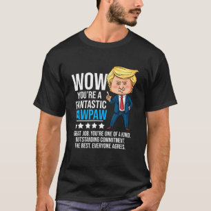 Camiseta Funny cita a Trump cita fantástica al abuelo de Pa