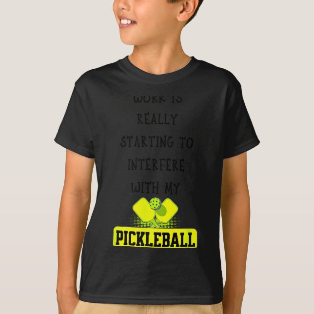 Camiseta Funny Ckleball Work Quote Ckleball Lover Office Jo (Anverso)