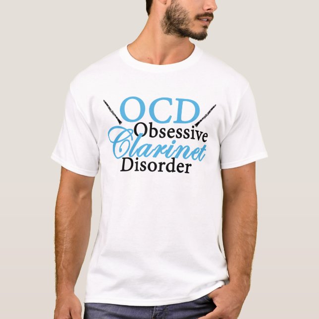 Camiseta Funny Clarinet Player (Anverso)