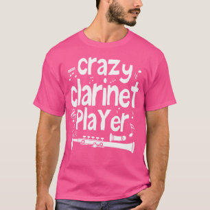 Camiseta Funny Clarinet Player Art Band Geek Jazz Music