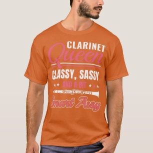 Camiseta Funny Clarinet Player Clarinetista Clarinet Queen