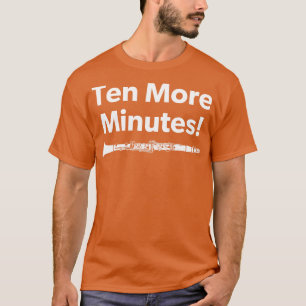 Camiseta Funny Clarinetista Jugador Clarinet Diez Minutos M
