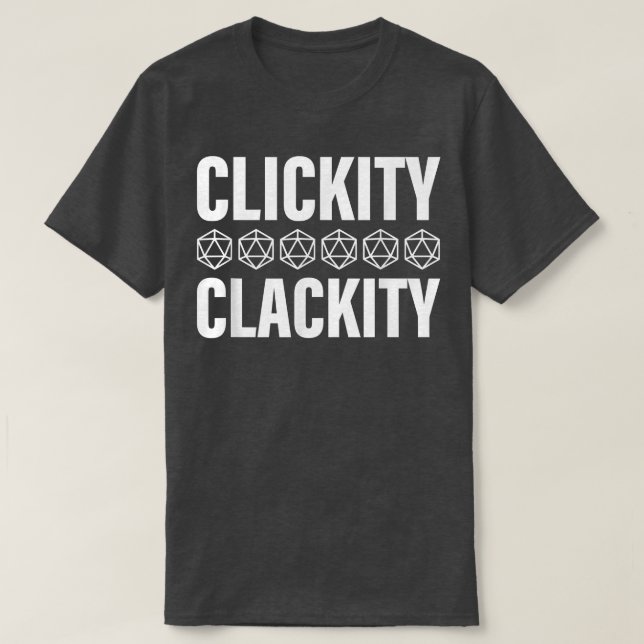 Camiseta Funny Clickity Clackity Appartal (Diseño del anverso)