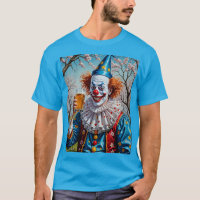 Funny Clown Beer Bar Tee