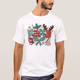 Camiseta Funny club de Navidades Mama Claus