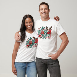 Camiseta Funny club de Navidades Mama Claus