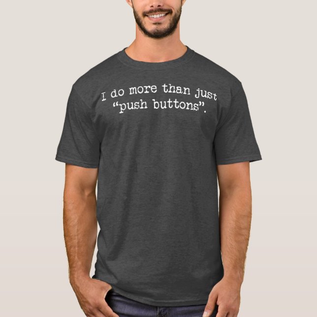 Camiseta Funny CNC Machinist Computer Programador (Anverso)