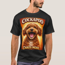 Camiseta Funny Cockapoo Chaos Mode Dog Lover Shirt