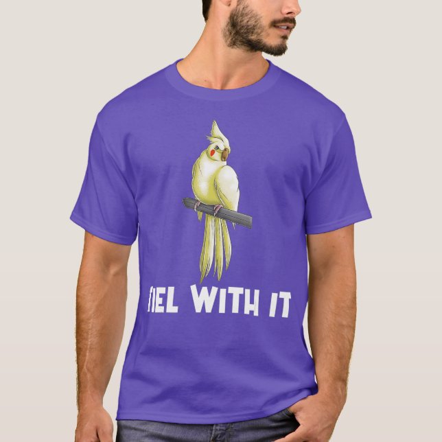 Camiseta Funny Cockatiel Gift For Men Women Bird Parrot (Anverso)