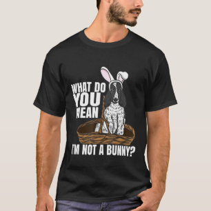 Camiseta Funny Cocker Spaniel Easter Outfit Bunny Chicas