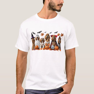 Camiseta Funny Cocker Spaniel Halloween Perro Lover