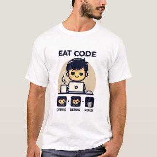 Camiseta Funny Coding & Debugging Joke for Developers