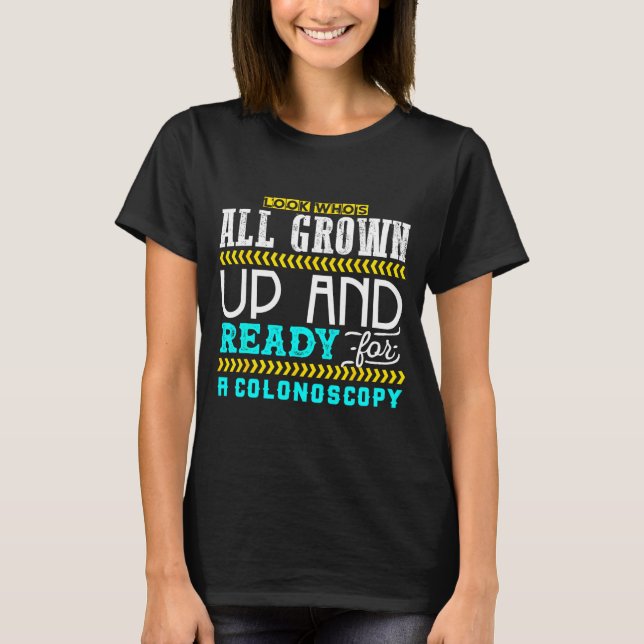 Camiseta Funny Colonoscopy Joke Medical Humor Checkup  (Anverso)