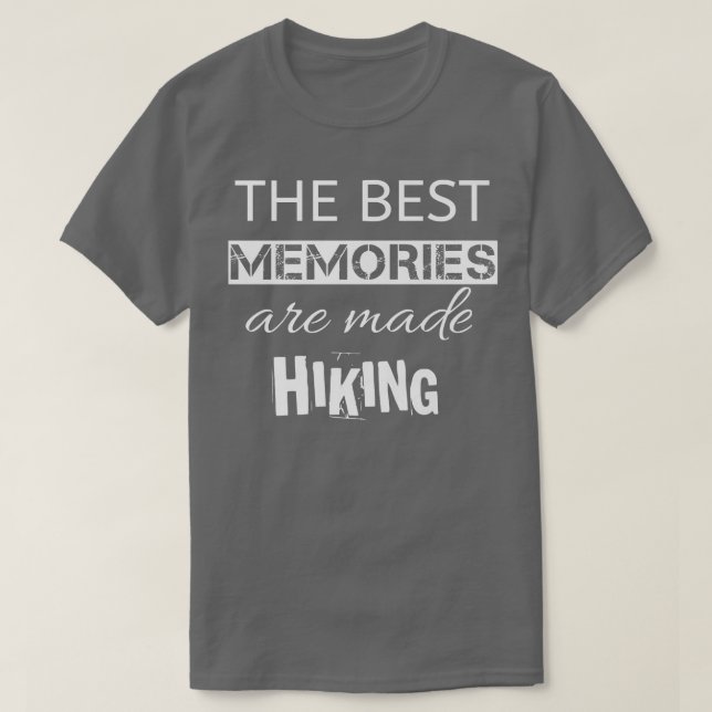 Camiseta Funny comping hiking,quote ADHD hiking cool stoth  (Diseño del anverso)
