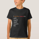 Camiseta Funny Computer Science Coder Programmer (Función)<br><div class="desc">Un regalo divertido para programador,  jugador,  experto en informática,  desarrollador de software,  administrador de TI,  nerd y experto en informática. Sorpresa perfecta para una risa con amigos,  familiares y colegas en la escuela o en el trabajo.</div>