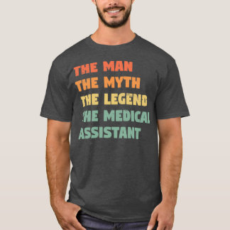 Camiseta Funny con el asistente médico