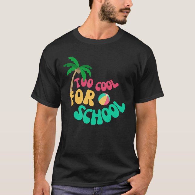Camiseta Funny con Guay para la escuela (Anverso)