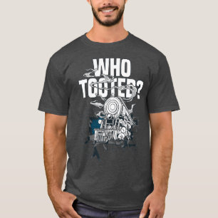 Camiseta Funny Conductor De Tren Que Tomó Trenes Fanáticos