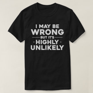 Camiseta Funny Confidence Quote Typography Design