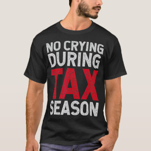 Camiseta Funny Contador de Impuestos CPA No llora en mares