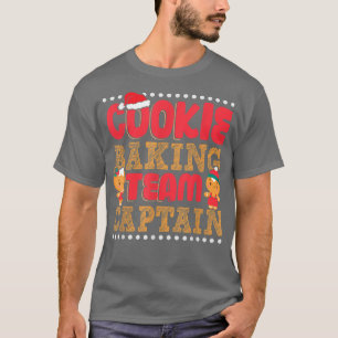 Camiseta Funny Cookie Baking Team Captain Gingerbread Chris