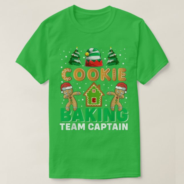 Camiseta Funny Cookie Baking Team Tester Gingerbread Xmas G (Diseño del anverso)
