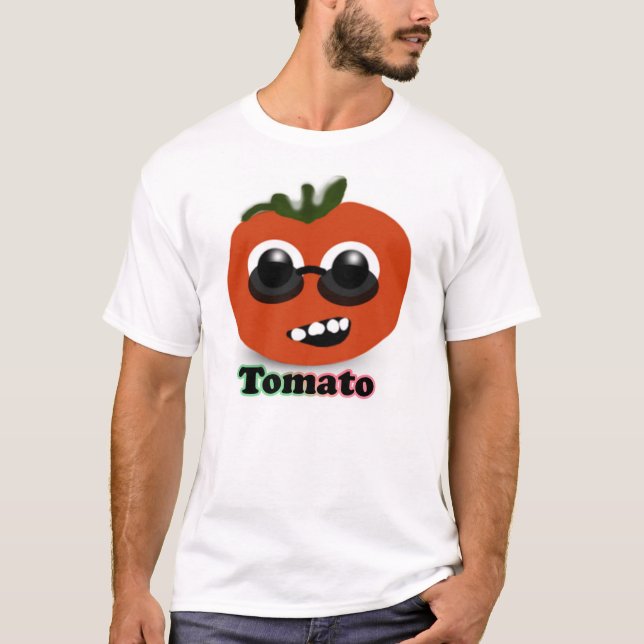Camiseta Funny, cool tomato (Anverso)