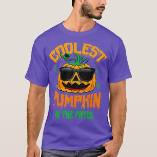 Camiseta Funny Coolest Pumpkin In The Patch Halloween Webs 
