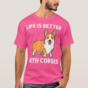 Camiseta Funny Corgi Art For Men Women Welsh Corgi Dog Anim