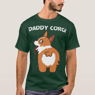 Camiseta Funny Corgi Design For Men Dad Pet Dog Animal Dogg