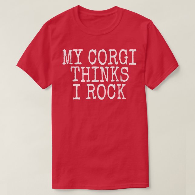 Camiseta Funny Corgi Lovers  (Diseño del anverso)
