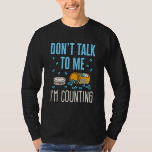 Camiseta Funny Counls Pills Pham, Técnico de Farmacia