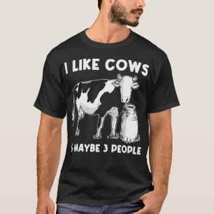 Camiseta Funny Cow Gift For Men Women Bull Heifer Herd Farm