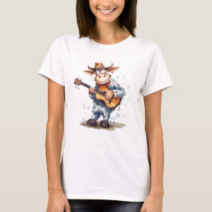 CAMISETA FUNNY COW MÚSICA