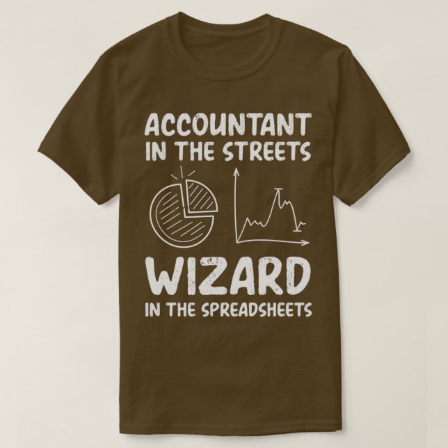 Camiseta Funny CPA Accountant cita sarcástica Guay Accounta (Diseño del anverso)