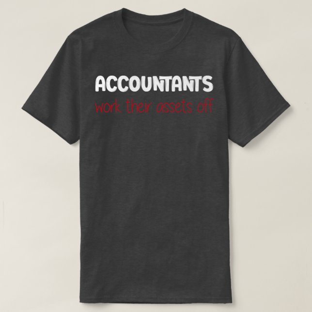 Camiseta Funny CPA Accountant cita sarcástica Guay Accounta (Diseño del anverso)
