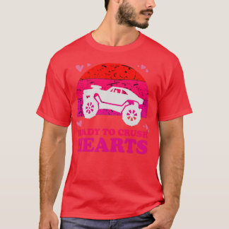 Camiseta Funny Crush Hearts Cita Ix27M Listo Para Aplastar 