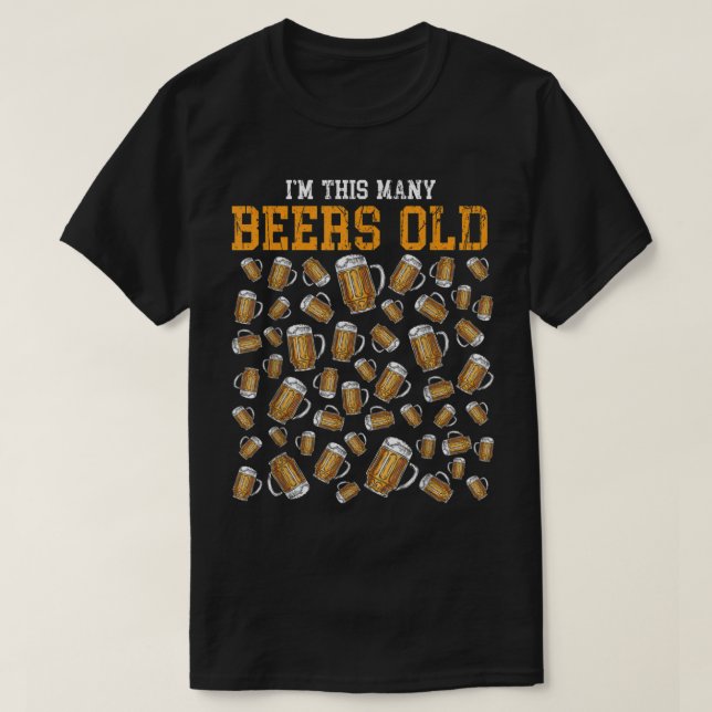 Camiseta Funny Cumpleaños De 50 Años Y Soy Esta Gran Cervez (Diseño del anverso)