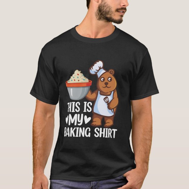 Camiseta Funny Cupcake Cookie Baking Crew Lover Bakers Drin (Anverso)