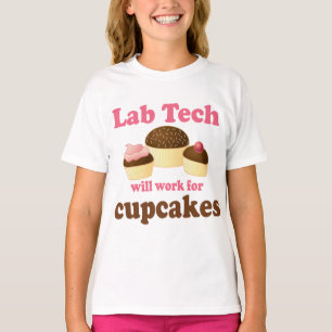 Camiseta Funny Cupcakes Design Lab Tech