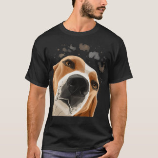 Camiseta Funny Curious Dog Treeing Walker Coonhound Pullove