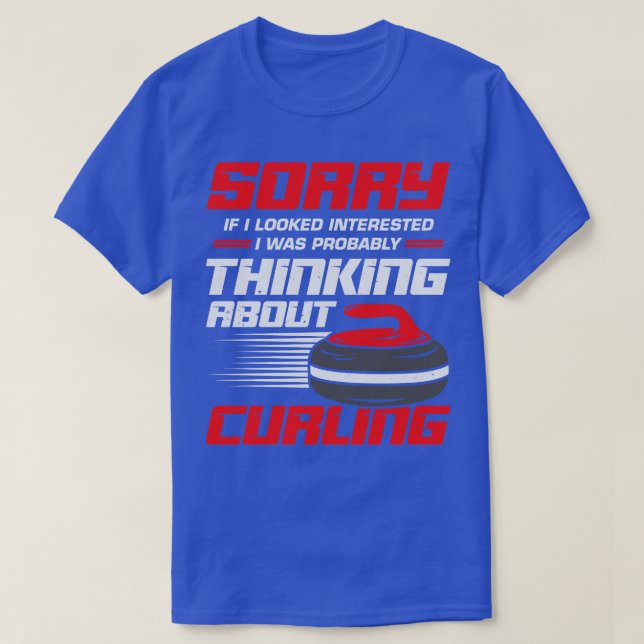 Camiseta Funny Curling Player Sport Curler Gift (Diseño del anverso)