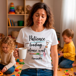 Camiseta Funny Custom Parenting Mom/Dad Life Humor
